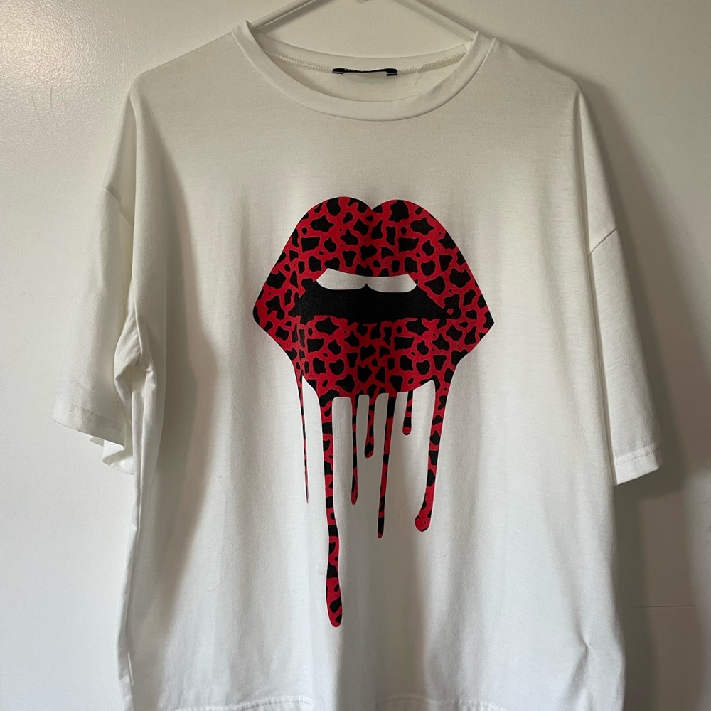 shein, size S/ oversized tee